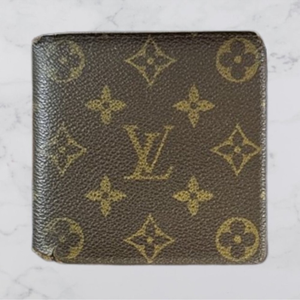 Louis Vuitton Brown Monogram Vintage Wallet - Picture 1 of 4